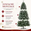 183 cm Künstlicher Weihnachtsbaum mit Schnee, 800 Produktbild-Vorschau 6
