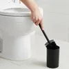 Szczotka toaletowa wolnostojąca stal nierdzewna H 37 cm Podgląd zdjęcia produktu 3
