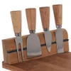 Vassoio per formaggi Excellent Houseware, bambù, 30x20x8,5 Anteprima dell’immagine prodotto 4
