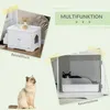PawHut Katzenschrank für Katzentoilette, Katzenklo mit Produktbild-Vorschau 4
