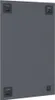 The back of a rectangular mirror with four mounting brackets. Produktbild-Vorschau