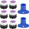 A set of faucet aerators and two installation keys are displayed against a white background. Produktbild-Vorschau