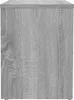 vidaXL Nachttisch Grau Sonoma 40x30x40 cm Holzwerkstoff Produktbild-Vorschau 5