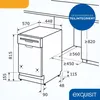 Exquisit Geschirrspüler EGSP51009-EB-030E inox | Produktbild-Vorschau 5