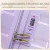 Ensemble de valises à roulettes PC 2 pièces 14"/20" avec Voir les images du produit 5