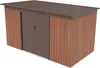 Casetta da giardino G21 GRAH 700 - 340 x 206 cm, marrone Anteprima dell’immagine prodotto 4