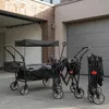 BigDean Bollerwagen faltbar mit Dach, 105L, 100kg, Produktbild-Vorschau 9