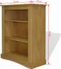 vidaXL Bibliothèque 3 compartiments style mexicain en pin Voir les images du produit 14
