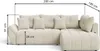 GrainGold Ecksofa L-Form Decor L - Ecksofa mit Produktbild-Vorschau 7
