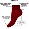 OCERA 20 Paar Kinder Kurzschaft Socken für Mädchen und Produktbild-Vorschau 2