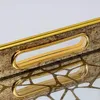IvoQ Vassoio Oro - 30x45 cm - Vassoio da Portata Anteprima dell’immagine prodotto 3