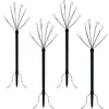 4 Stück LED-Gartenleuchtstäbe 24 Sterne warm-weiß Sternenstäbe batteriebetrieben Produktbild-Vorschau