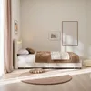 ProximaX Modernes Polsterbett 90x200 cm, Beige, aus weichem Produktbild-Vorschau 9