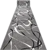 Chodnik SILVER CHOCO  100 cm szary 100x250 cm Podgląd zdjęcia produktu 1