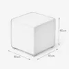 Pufa ELEMENT 40x40 cm kwadratowa trudnopalny welur Podgląd zdjęcia produktu 5