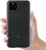 A hand holding a black smartphone case. Produktbild-Vorschau