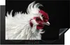 KitchenYeah© Herdabdeckplatte Huhn - Vogel - Schwarz , Produktbild-Vorschau 1