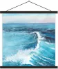 MuchoWow® Textilposter Meer - Golf - Aquarell 60x60 cm mit Produktbild-Vorschau 1