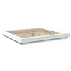 vidaXL Postel White 180x200 cm Dřevěný materiál Náhled obrázku produktu 1