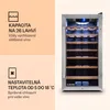 Klarstein vinotéka, slim, 1 zóna, skleněné dveře, UV Náhled obrázku produktu 2