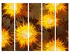 Akusticher Raumteiler sonnenblumen Foto Paravent 225x172 cm Produktbild-Vorschau 4