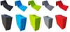 A collage of folded and unfolded sleeping mats in various colors. Náhled obrázku produktu