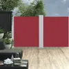 vidaXL Ausziehbare Seitenmarkise Rot 160 x 600 cm -  Produktbild-Vorschau 2