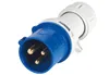 REV Caravan CEE Stecker 3-polig IP44 230 V 16 A Blau Produktbild-Vorschau 5