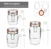 12er Set Odin Einmachglas 1,5L 1L 0,75L Bügelverschluss Produktbild-Vorschau 7
