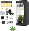 JUNG Gewächshaus Growbox Komplettset Anzuchtset + Zuchtzelt Produktbild-Vorschau 1