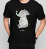 Mr. & Mrs. Panda Größe L T-Shirt Elefant Biene - Schwarz - Produktbild-Vorschau 4