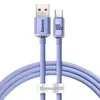 Baseus Crystal Shine Kabel USB auf USB-C, 5A, 1,2m (lila) Produktbild-Vorschau 27
