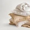 HOMLA MOISES ecru Baumwollbettwäsche mit Spitze 220x200 + Produktbild-Vorschau 6