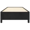 vidaXL Sommier noir 90x200 cm velours Voir les images du produit 4