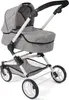 Kombipuppenwagen Fides 3 in 1 Melange grau Produktbild-Vorschau 6