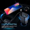 Caricatore per auto estensibile AutoSky 4in1 con funzione Anteprima dell’immagine prodotto 5
