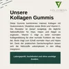 Kollagen Gummis mit marinem Kollagen, Biotin und Vitamin C zur Unterstützung von Haut, Haaren. Anteprima dell’immagine prodotto