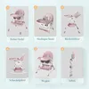 Babyhochstuhl 6in1 Kinderhochstuhl mit Babyliege und Baby Produktbild-Vorschau 6