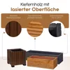 Blumenkasten Holz mit Einsatz · Anthrazit 44cm x 20cm x Produktbild-Vorschau 6