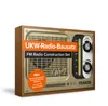 A product shot of a retro-style FM radio construction kit. Podgląd zdjęcia produktu