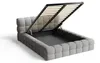 Chilly Möbel Design Bett Verona - Einzigartiges Polsterbett Produktbild-Vorschau 7