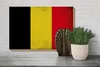 Holzschild Flagge Belgien 30x20cm Flag of Belgium Vintage Produktbild-Vorschau 5