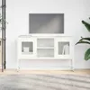 TV-Schrank Weiß 100,5x39x60,5 cm Stahl, TV-Schränke Produktbild-Vorschau 3