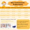YALION® Baby Krabbelschuhe aus Echtleder, weiche Produktbild-Vorschau 8