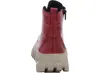A single red boot is shown from the back against a white background. Produktbild-Vorschau