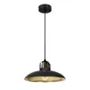 A black and gold pendant light fixture against a white background. Produktbild-Vorschau