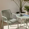 Set da balcone con tavolo rotondo Ø 60 cm in acciaio e 2 Anteprima dell’immagine prodotto 3
