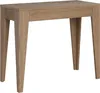 Rozkładany stół konsolowy 90x42/302 cm Isotta Quercia Podgląd zdjęcia produktu 1