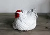 Dekofigur Henne mit Küken weiß Produktbild-Vorschau 4
