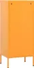A plain studio shot of an orange cabinet on a white background. Produktbild-Vorschau